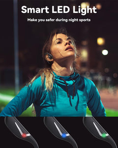 MONODEAL Bone Conduction Headphones Bluetooth, Open Ear Headphones with Mic, IP67 Waterproof Sport Headset Long Battery Life 15Hrs Wireless Earphones for Running Workout Cycling