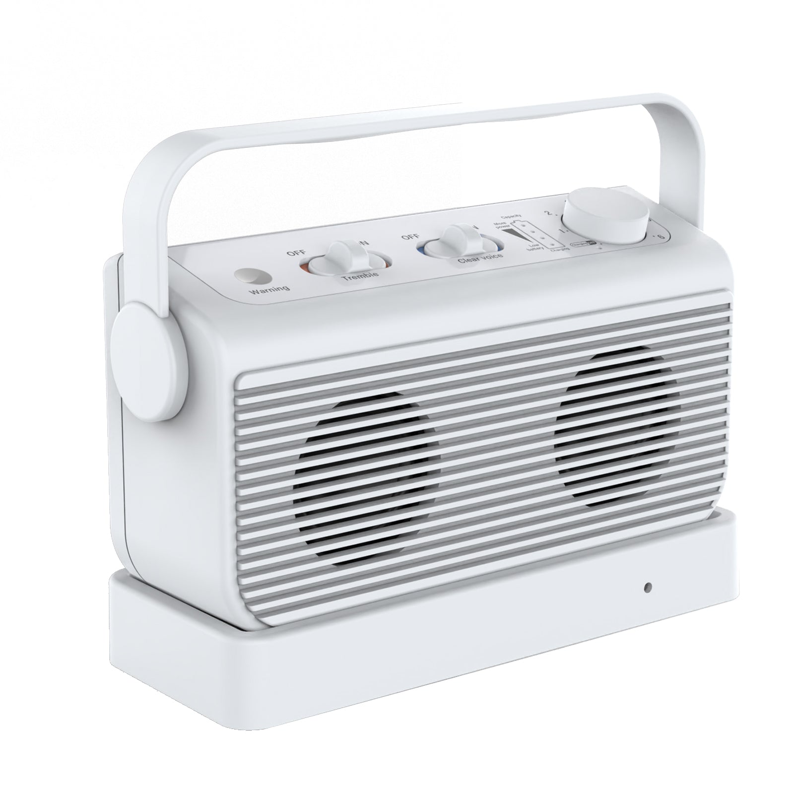 Portable Wireless TV Speakers for Smart TV, Speaker for TV with Clear Dialogue and Tone Control, Ideal for Seniors and The Elderly Without Blaring Volume,