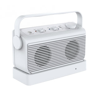 Portable Wireless TV Speakers for Smart TV, Speaker for TV with Clear Dialogue and Tone Control, Ideal for Seniors and The Elderly Without Blaring Volume,