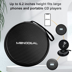 Portable CD Case for MONODEAL Portable CD Players